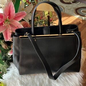 FENDI 2jours black 2 way stunningly chic purse Authenticated by PoshMark